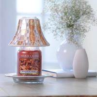 Yankee Candle Gold Wave Mosaic Large Shade & Tray Extra Image 3 Preview